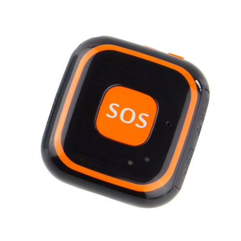 V28 Collier Style GSM Mini LBS WiFi AGPS Tracker SOS Communicateur (Noir) SV002B606-015