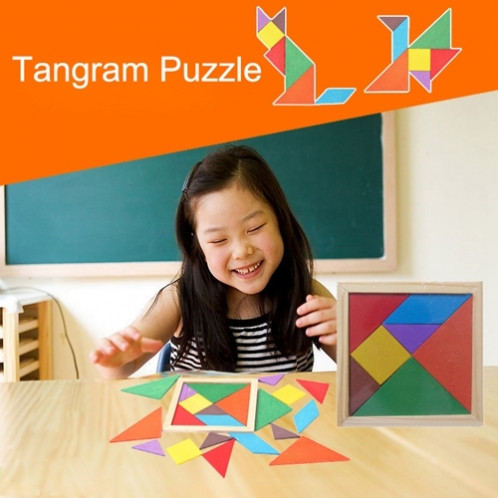 Tangram, taille: 11 * 11cm SH00731507-08