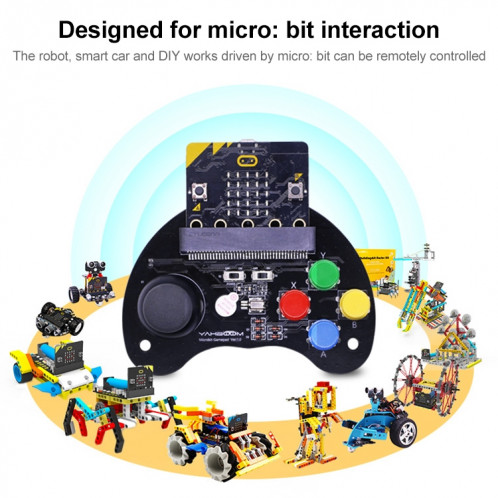 Carte de développement de la carte d'extension Yahboom Microbit Rocker SY0781572-06