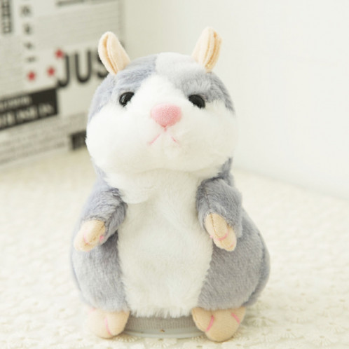 3 PCS jouets éducatifs Hamster de dessin animé mignon deviennent enregistrement sonore vole enfants cadeau d'anniversaire, livraison de couleur aléatoire, taille: 15 * 8 * 8 cm SH20771016-07