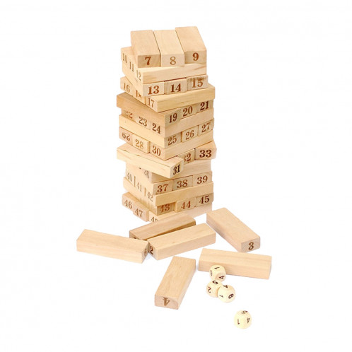 48 PCS Blocs de construction en bois SH70131197-05