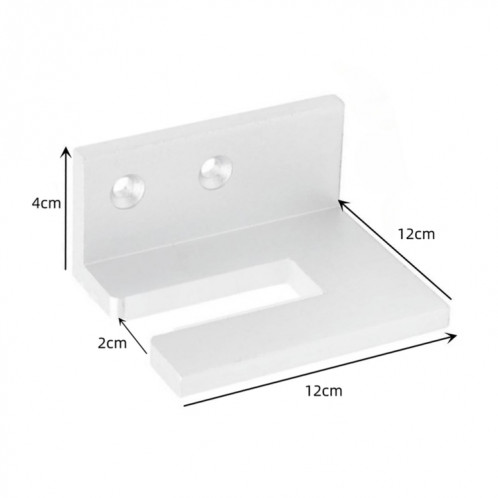 YX002 1 paire de supports muraux pour skateboard à quatre roues SH33041950-06
