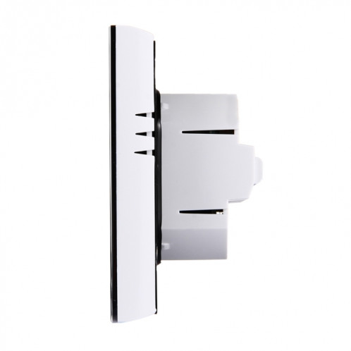 Thermostat d'ambiance programmable à 2 tubes avec écran LCD pour ventilateur, prise en charge Wifi (blanc) SH002W447-07