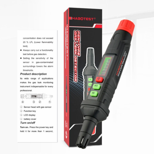 Détecteur de gaz combustibles HABOTEST HT61 SH01901561-09