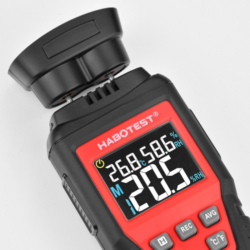 HABOTEST HT632 détecteur d'humidité du bois à affichage numérique multifonctionnel Portable SH01941113-07