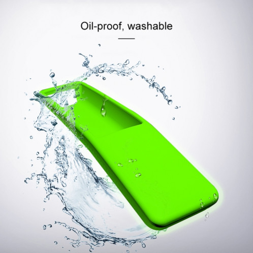 Couverture de télécommande en silicone lavable à texture antidérapante pour télécommande Samsung Smart TV (vert) SH339G1576-010