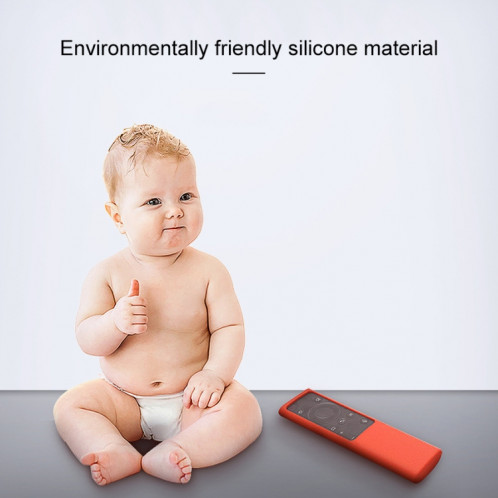 Couverture de télécommande en silicone lavable à texture antidérapante pour télécommande Samsung Smart TV (vert) SH339G1576-010