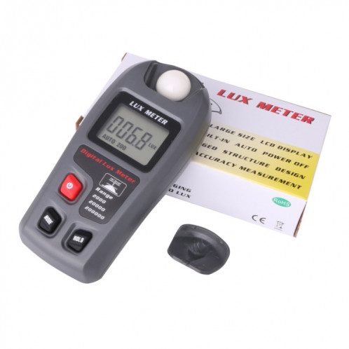 MT-30 LCD Portable Digital Light Lux Mètre pour usine / école / Maison Diverses occasions, Gamme: 0,1-200 000 Lux SH05411767-07