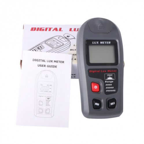MT-30 LCD Portable Digital Light Lux Mètre pour usine / école / Maison Diverses occasions, Gamme: 0,1-200 000 Lux SH05411767-07