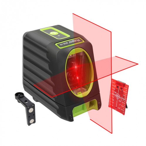 BOX-1G 1V1H 40mW et 10mW Niveau laser à faisceau vert à 2 lignes couvrant les murs et les sols (vert) SH634G1278-06