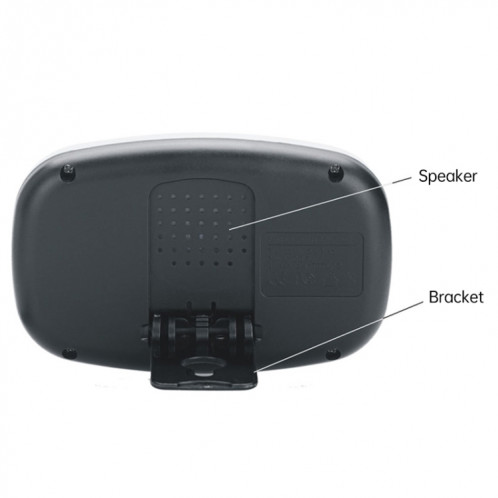 BM-SP820 Moniteur pour bébé avec caméra de surveillance sans fil à affichage à cristaux liquides de 2,4 pouces à cristaux liquides et 2,4 GHz avec vision nocturne à 7 infrarouge à LED, conversation vocale à deux SH133W130-013