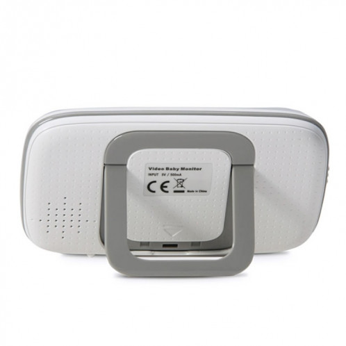 VB603 Moniteur pour bébé avec caméra de surveillance sans fil à affichage à cristaux liquides de 2,4 pouces à cristaux liquides de 2,4 GHz, Prise en charge de la conversation en arrière, Vision nocturne (Blanc) SH139W114-011