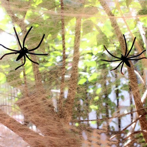 Toiles d'araignée de fils de coton de 5 accessoires de Halloween de PCS, livraison aléatoire de couleur SH14921568-011