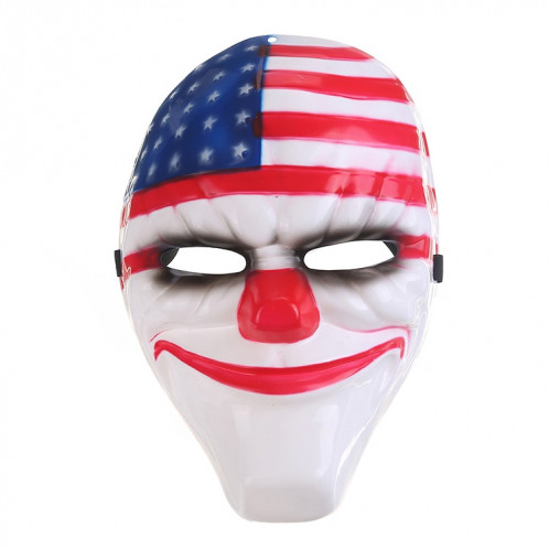 Masque d'Halloween PVC Masque Motif Drapeau Halloween SH497A798-05