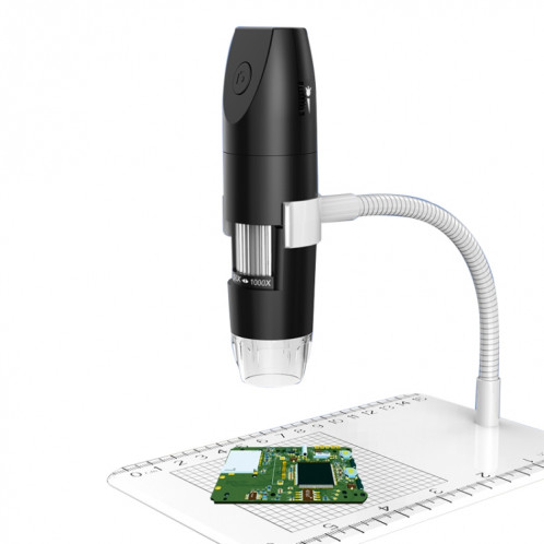 Microscope numérique USB Wifi intelligent réglable 316 50-1000X (noir) SH639B700-08