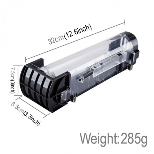 Porte Cage Humaine Animale Cage, Rat, Souris et Plus Petit Rongeurs ABS Matériel Piège Transparent Cage SP889B935-06