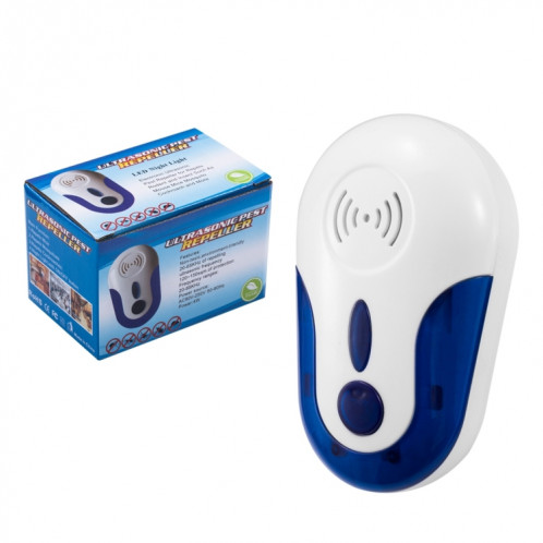 4W anti-moustique électronique ultrasonique anti-moustique rat souris cafard insecte répulsif, AC 90-250V SH2221357-06
