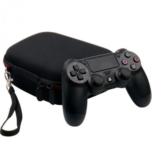 Housse de rangement en nylon pour manette de jeu Bluetooth sans fil Housse antichoc pour contrôleur PS4 (noir) SH486B565-08