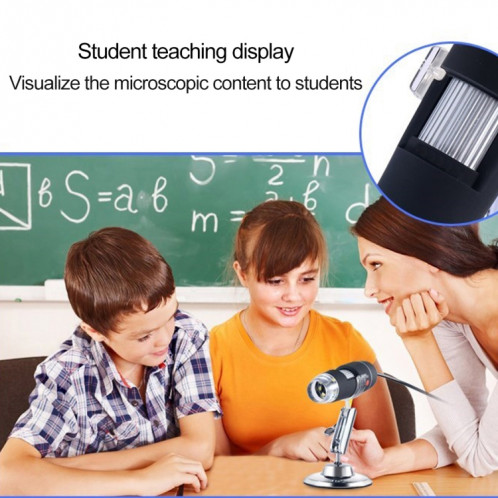 Loupe USB Capteur d'image HD 0.3MP 2560x1920P Microscope numérique USB avec 8 LED et support professionnel SH25981342-011