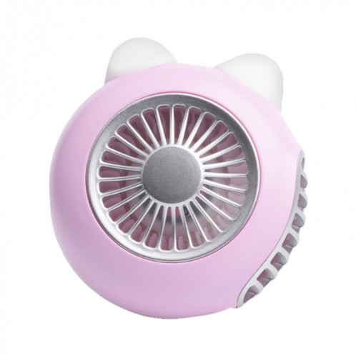 LORDNINO SBF003 Ventilateur électrique portable avec chargeur magnétique, 3 W, contrôle de la vitesse de rotation (rose) SH795F915-010