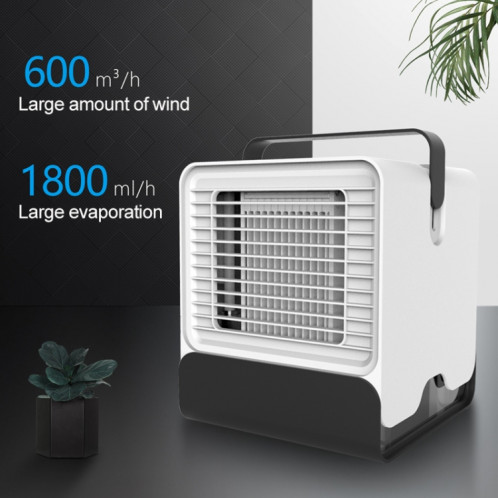 Spades Un nouveau refroidisseur d'air d'humidification domestique de ventilateur de climatisation à ions négatifs (noir) SH976B651-015