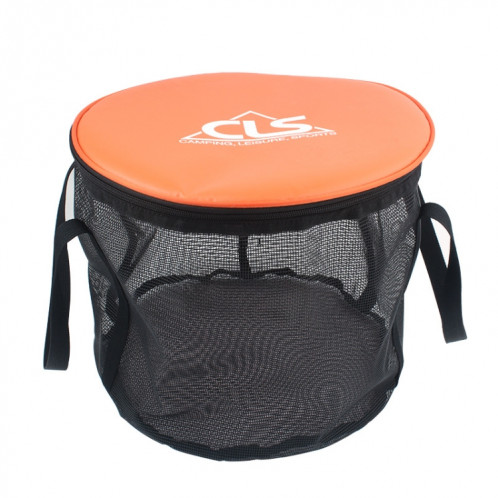 30L 4 en 1 PVC pliant extérieur double panier de vidange Camping sac d'équipement de pêche SH3001490-08