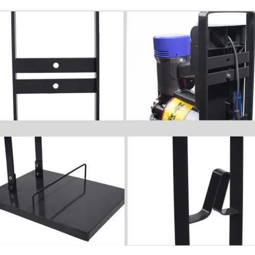 Support de rangement pour aspirateur domestique Poinçonnage gratuit pour Dyson V6 V7 V8 V10 (Noir) SH070B1131-09