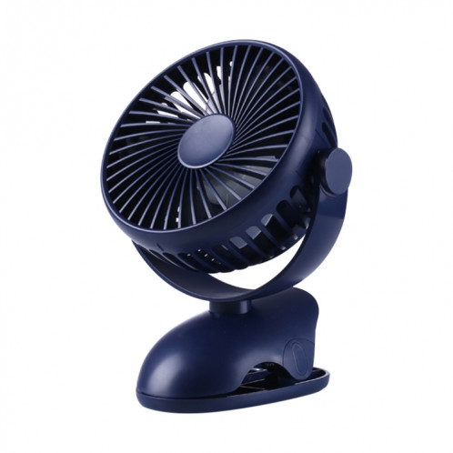 OCUBE D603 4W USB avec ventilateur de bureau pour portable, avec clip de contrôle de vitesse à 4 vitesses (bleu saphir) SO48SB1914-015
