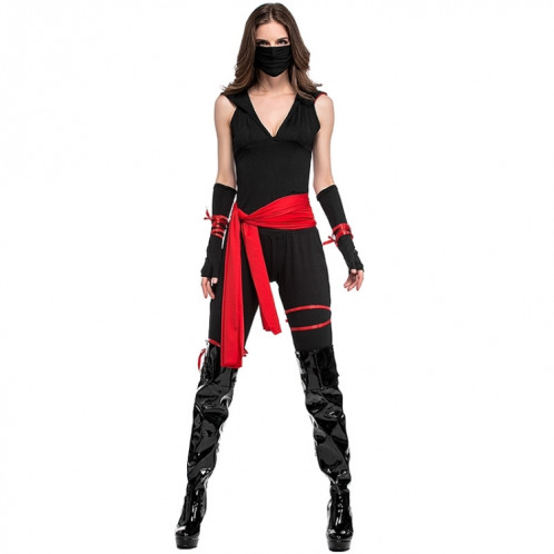 Costume de Pirate Costume Pirate Halloween femme guerrier Cosplay Costumes noir, XL, Poitrine: 80-100cm, tour de taille: 74-85cm, SH35521054-04