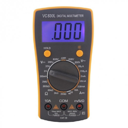 BEST-VC830L Multimètre numérique de poche pour outil de réparation professionnel SB39501540-07