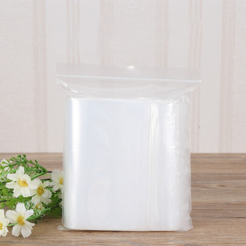 1000 PCS 6 cm x 9 cm PE auto-scellant clair Zip Lock sac d'emballage, impression personnalisée et taille sont les bienvenus SH41791011-06