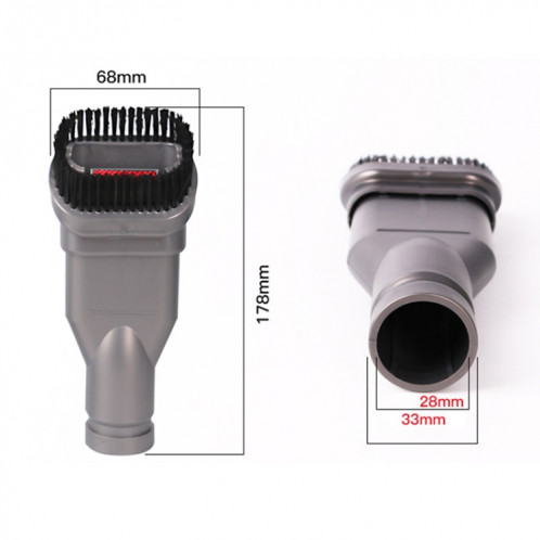 La tête de brosse à double usage pour aspirateur domestique comprend des accessoires pour Dyson SH47271652-04