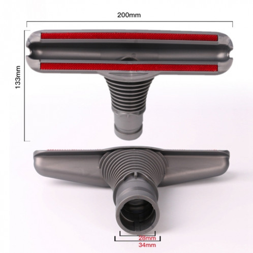 Pièces de tête de brosse d'aspirateur ménager de 5 pièces, accessoires pour Dyson V8 SH4735912-012