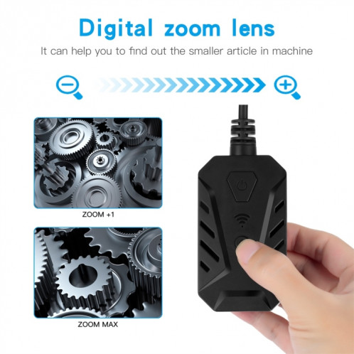Caméra d'inspection d'endoscope WIFI autofocus étanche F230 IP68, longueur: 10 m, diamètre de l'objectif: 14 mm SH4792347-010