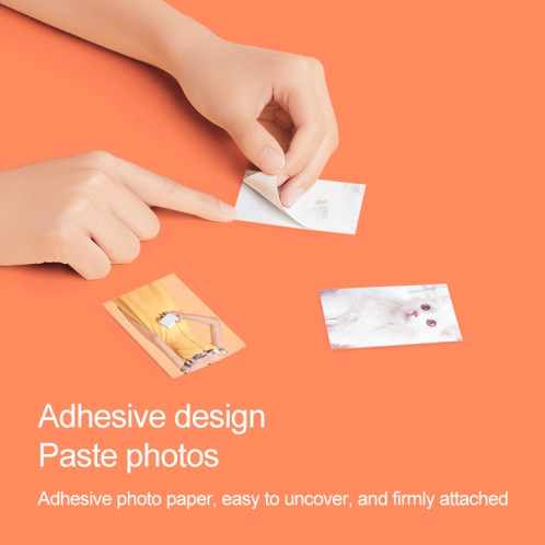 20 PCS Original Xiaomi Print papier photographique pâte papier pour imprimante photo de poche Xiaomi SX52251876-05