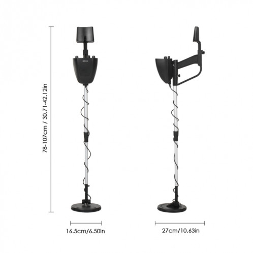 Détecteur de métaux souterrain GTX5030, plage de mesure: 1-30 cm SH52431802-012