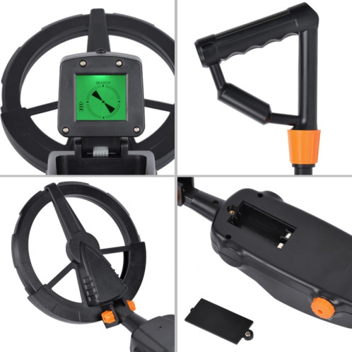 Détecteur de jouets pour enfants MD1008A Underground Metal Detector avec écran LCD, plage de mesure: 10 cm SH5287929-014
