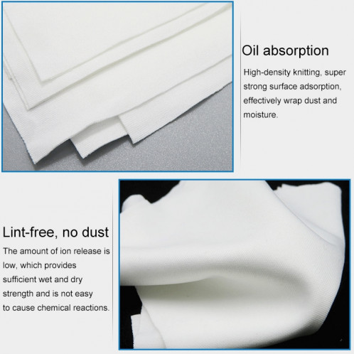 100 PCS / Pack 9 pouces Chiffon propre SH52941019-06