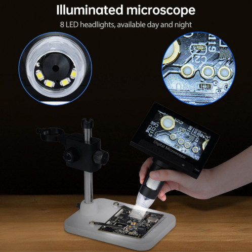 Microscope numérique industriel HD d'écran d'affichage de 720P 4,3 pouces SH5448226-012
