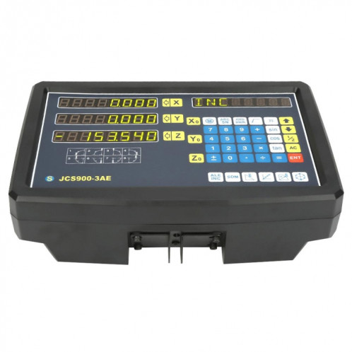 JCS900-3AE Trois axes Digital Readout Présentoir Machine Tour, Plug UA SH66AU446-05