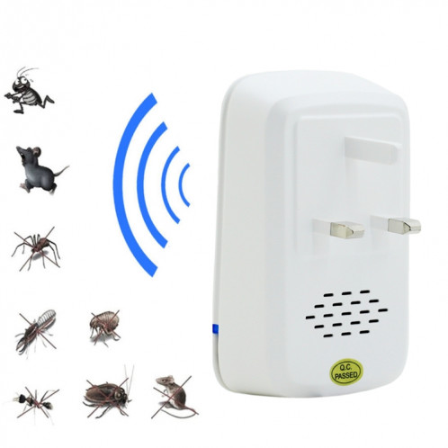 Répulsif ultrasonique électronique de ravageur d'insecte de rat de moustique avec la lumière, AU prise, AC 110-220V SR511B907-06