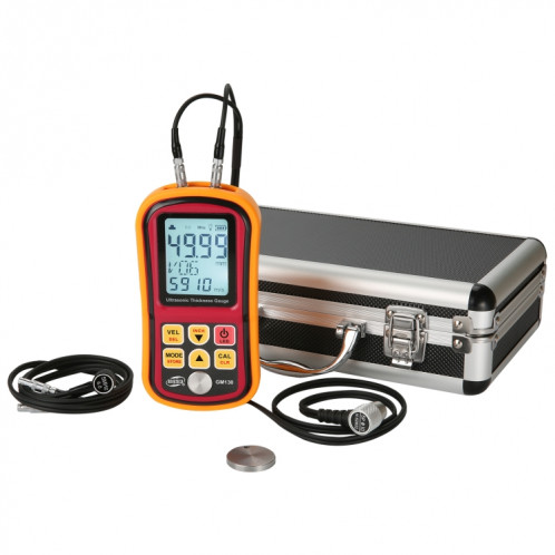 Benetech GM130 Compteur d'épaisseur d'épaisseur ultrasonique de la jauge de testeur de mesure: 1,00 ~ 300.0mm SB55881492-08