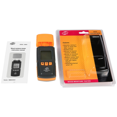 Benetech GM605 Digital Wood Humide Compteur Humidité Testeur Humidité Détecteur humide SB5594475-08
