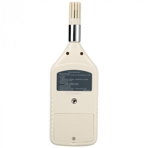 Benetech GM1360 LCD Sonde Industrie Humidité numérique et compteur de température SB5603810-08