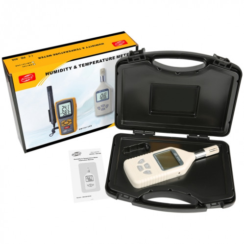 Benetech GM1360 LCD Sonde Industrie Humidité numérique et compteur de température SB5603810-08