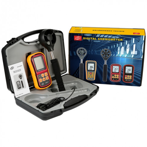 Benetech GM8901 + Haute précision Anémomètre Vélo Température Température Mesure Mesure Digital LCD Display Mètre Outil de mesure SB5631476-08
