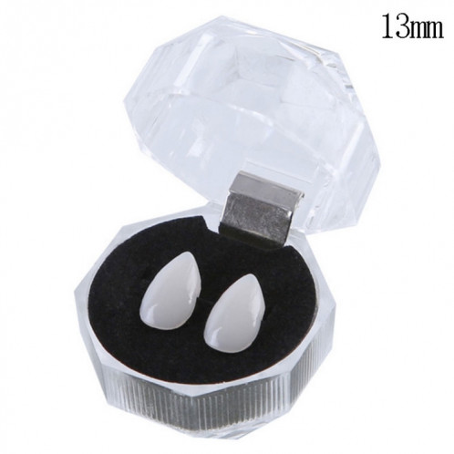 1 paire 13mm Halloween Party Dentiers Accessoires Props Vampire Zombie Devil Fangs Dents SH646A1898-08