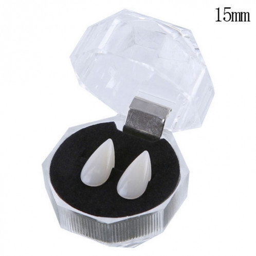 1 paire 15mm Halloween Party Dentiers Accessoires Vampire Zombie Devil Fangs Dents SH646B1817-08