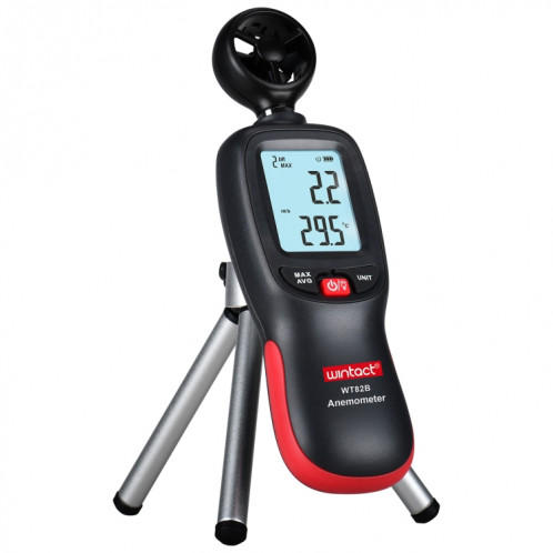 WinTact WT82B Bluetooth Toux Data Logger Air Velocity Mètre SW56691471-07