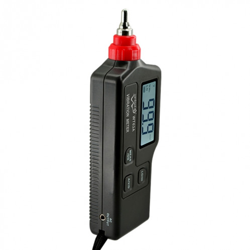 Wintact WT63A Vibration Meter Testeur numérique Vibromètre Analyseur Vitesse d'accélération SW94BR501-08
